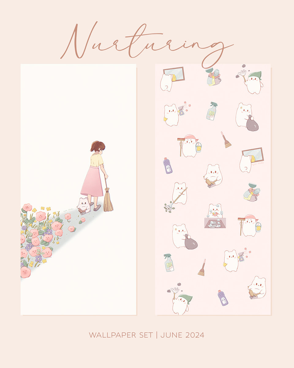Nurturing Phone Wallpaper Set