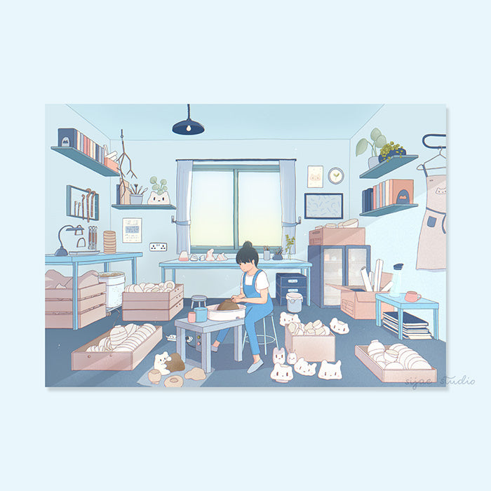 Keep Going Art Print