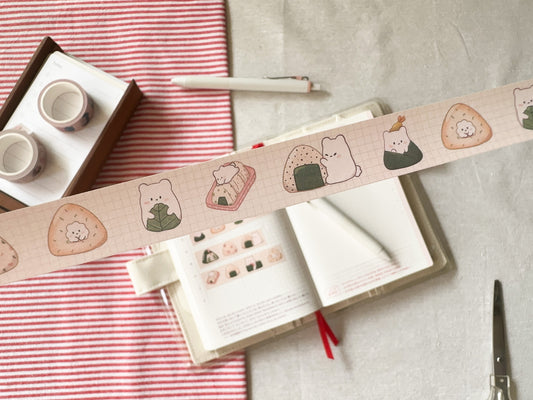 Mochi Onigiri Washi Tape