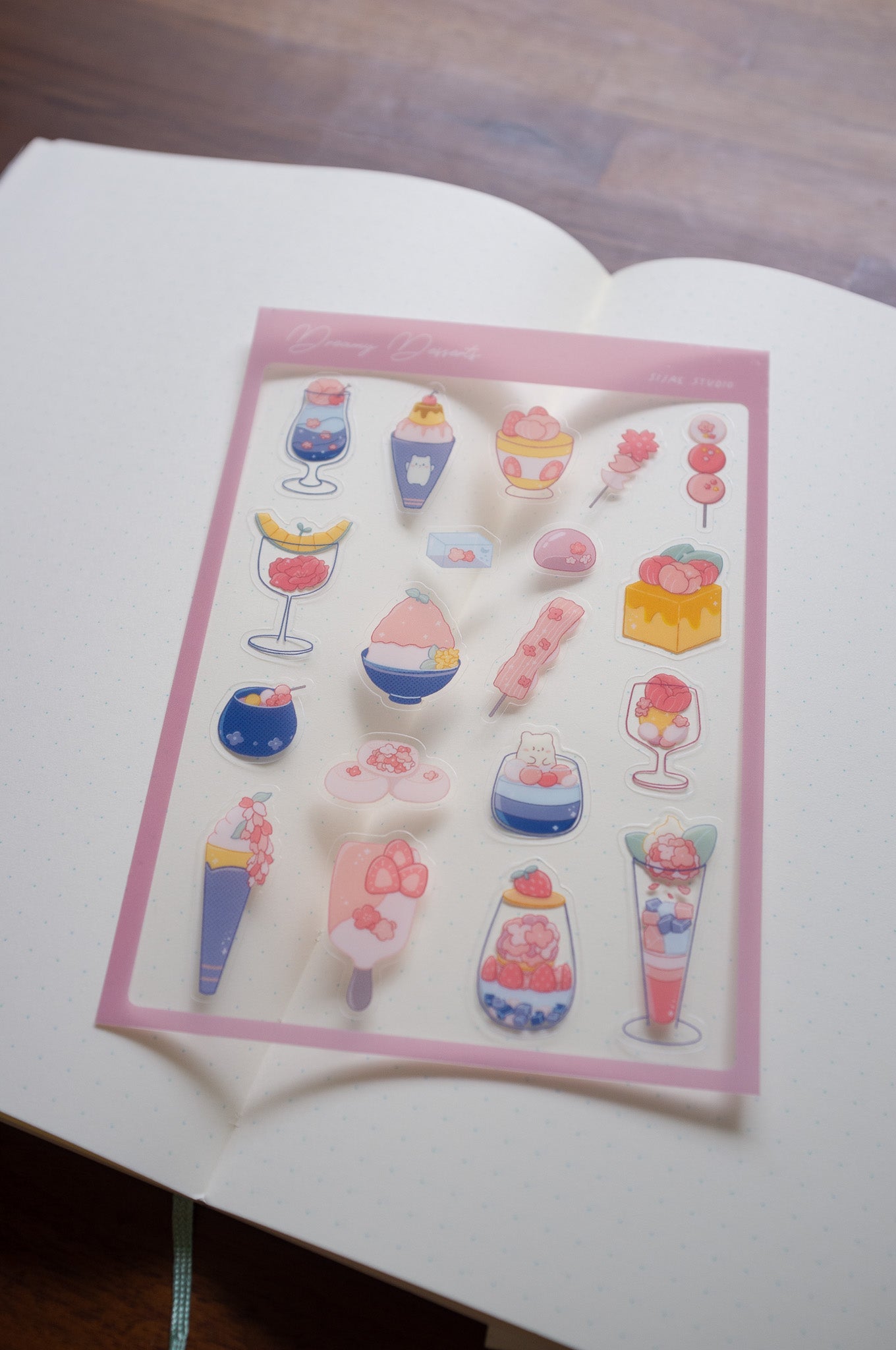 Dreamy Desserts 2.0 Clear Sticker Sheet