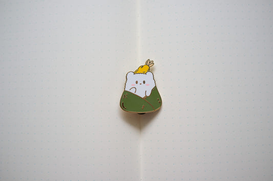 Mochi Ebi Fry Onigiri Enamel Pin