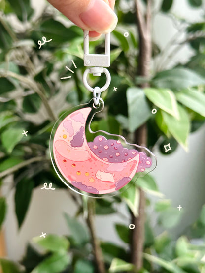 Swimming with Stars Acrylic Keychain