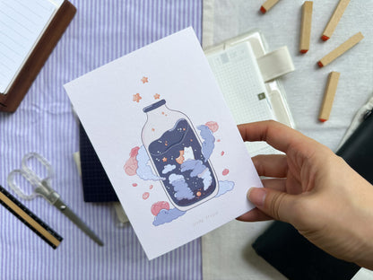 Cloud in a Bottle Art Print