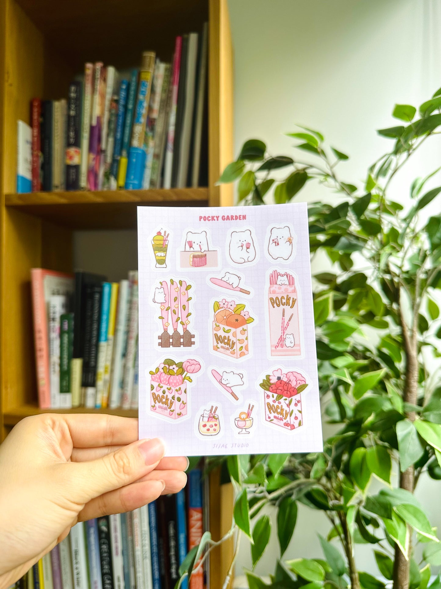 Pocky Garden Sticker Sheet