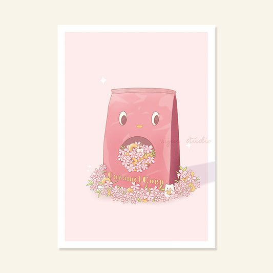 Corn Snack Art Print