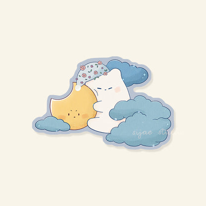 Goodnight Bear Sticker