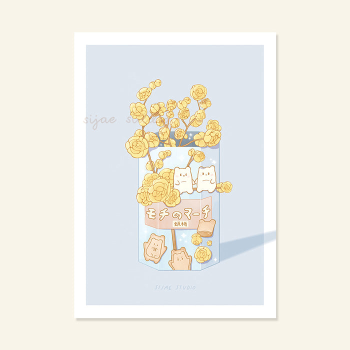 Mochi's March Art Print