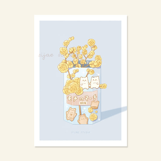 Mochi's March Art Print