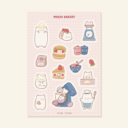 Mochi Bakery Sticker Sheet