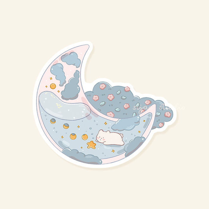 Swimming with Stars Glitter Sticker