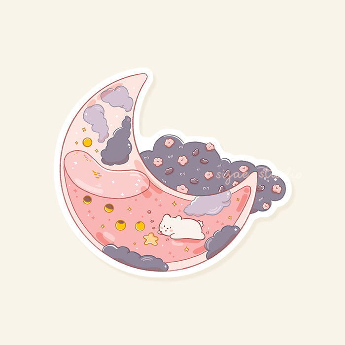 Swimming with Stars Glitter Sticker