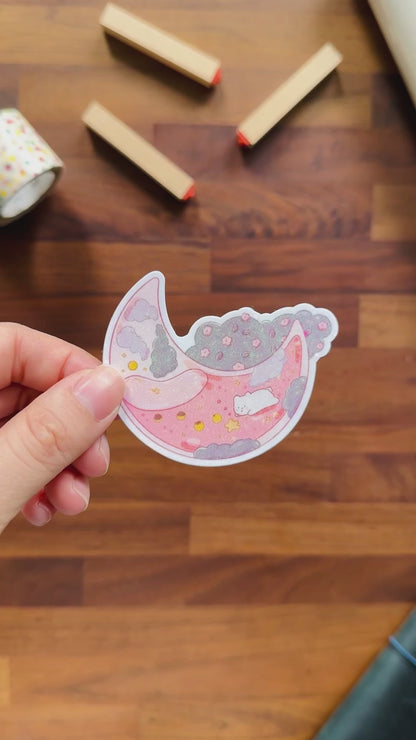 Swimming with Stars Glitter Sticker