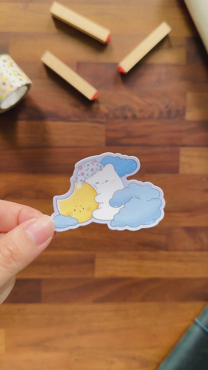 Goodnight Bear Sticker