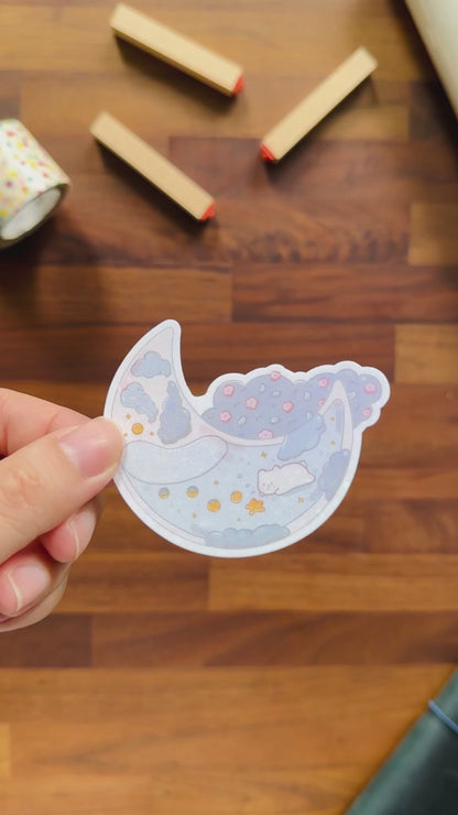 Swimming with Stars Glitter Sticker