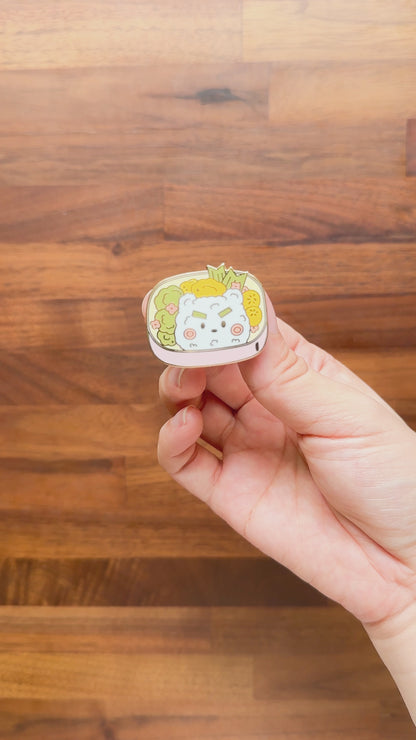 Mochi Bento Enamel Pin