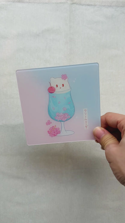 Sakura Kissaten Acrylic Coasters