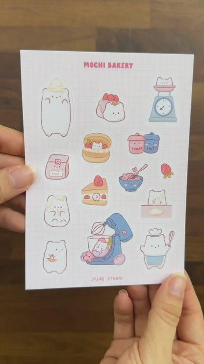 Mochi Bakery Sticker Sheet