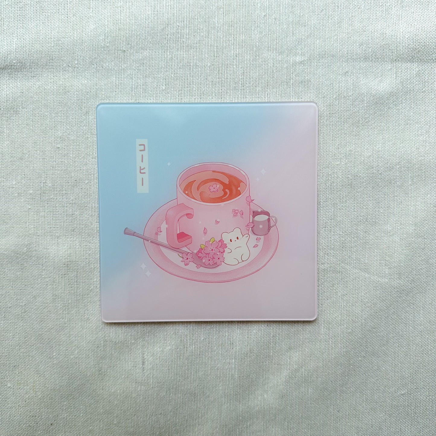 Sakura Kissaten Acrylic Coasters