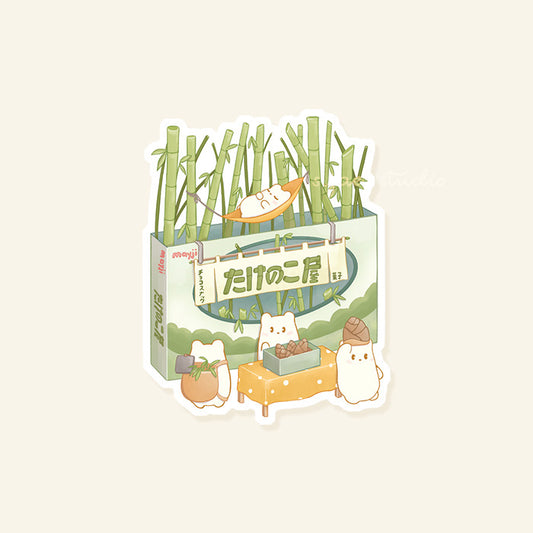 Bamboo Snack Sticker